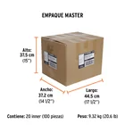 Bolsa con par de plantillas de poliuretano p/zapato talla 23 5