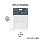 Bolsa con 2 micas para caretas CAREL-913A, 913F, 913T y 913X 4