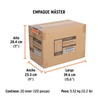 Bolsa con 2 micas para caretas CAREL-913A, 913F, 913T y 913X 6
