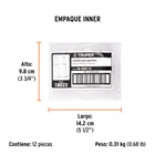 Bolsa con 2 carbones de repuesto para ASPI-12, TRUPER 5