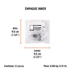 Bolsa con 2 carbones de repuesto para ESMA-4-1/2N, TRUPER 4