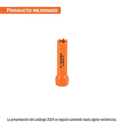 Brocasierra bimetálica 9/16', TRUPER EXPERT