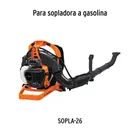 Boquilla curva para sopladora a gasolina SOPLA-26, TRUPER 2