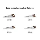 Bolsa c/10 tornillos p/serruchos Selecto, Dorado y Diamante 3