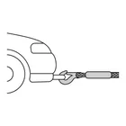 Cuerda con ganchos para remolque, 22 mm x 3.5 m, TRUPER 4