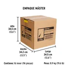 Desarmador cabinet 3/16 x 8' mango Comfort Grip, PRETUL 8