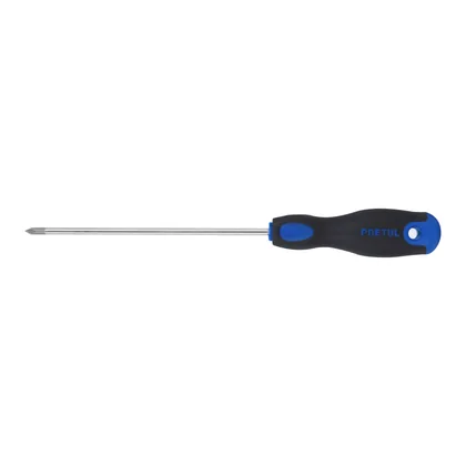 Desarmador de cruz 3/16' x 6' mango Comfort Grip, PRETUL