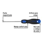 Desarmador de cruz 3/16' x 4' mango Comfort Grip, PRETUL 4