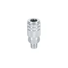 Cople rápido de acero, macho, cuerda 1/4' NPT, PRETUL 1