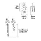 Polipasto de cadena de 3 ton, PRETUL 4