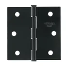 Bisagra cuadrada 2-1/2', acero negro mate cabeza plana BASIC 1