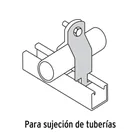 Abrazadera para perfil monocanal de 2', VOLTECK 3