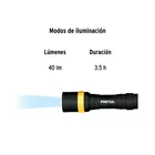 Linterna plástica 1 LED 40 lm de 1 pila AA, PRETUL 7