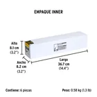 Desarmador de cruz 3/16' x 10' mango Comfort Grip, PRETUL 7