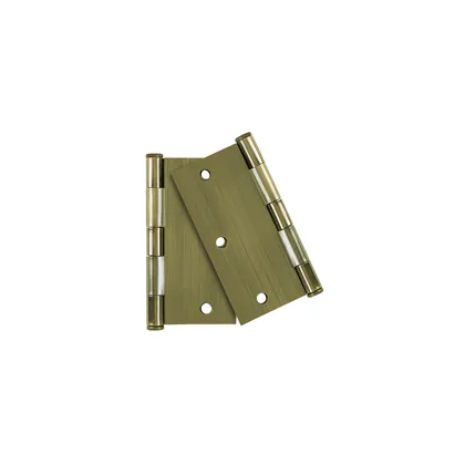 Bolsa 2 bisagras cuadradas 3-1/2' latón antiguo, plana BASIC