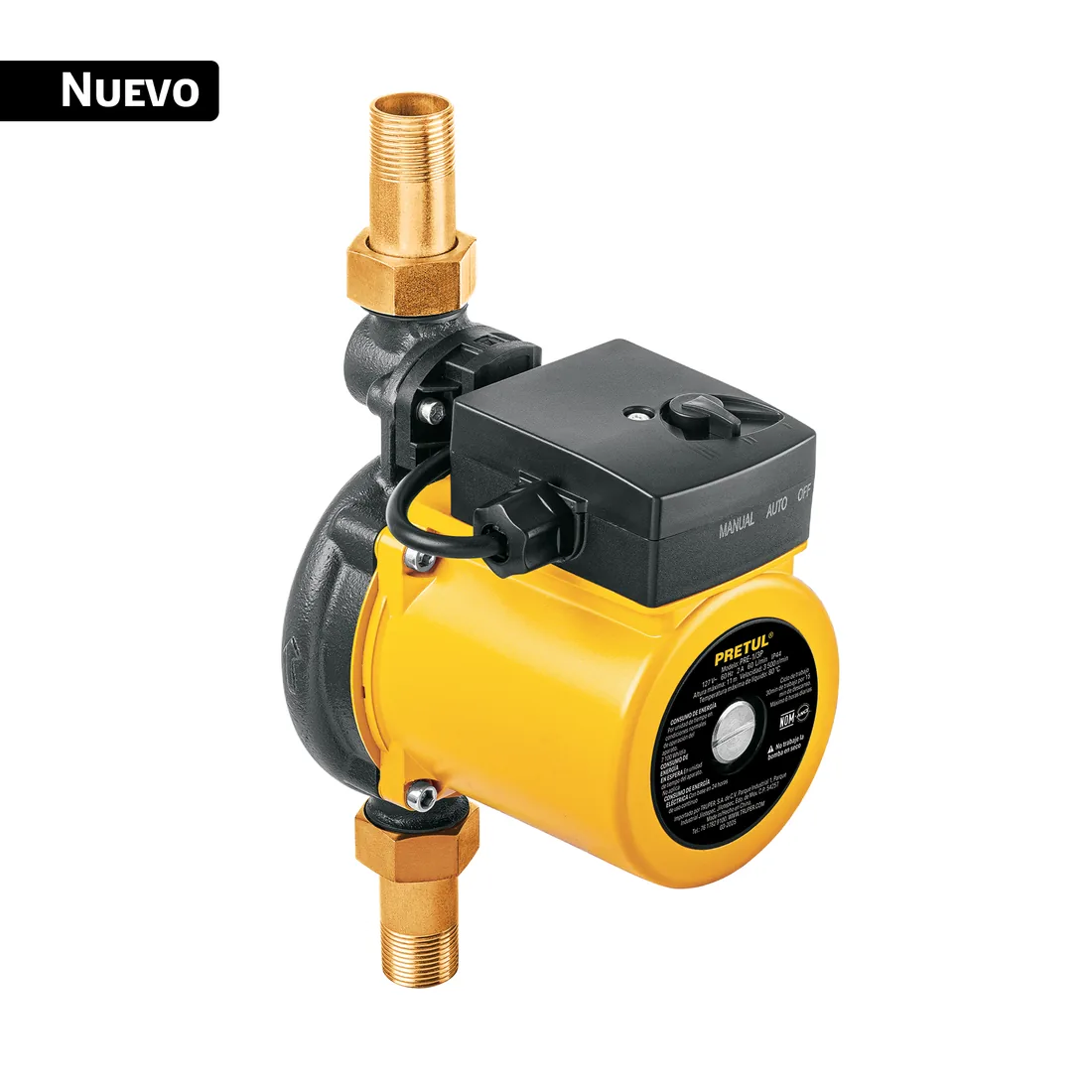 Bomba presurizadora 1/3 HP, PRETUL
