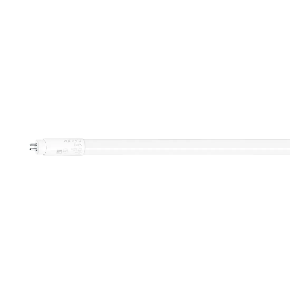 Tubo LED T5 16W G5, 6500K blanca fría, opalino, BASIC
