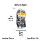 Guantes de nylon recubiertos de nitrilo, XCH, PRETUL 6