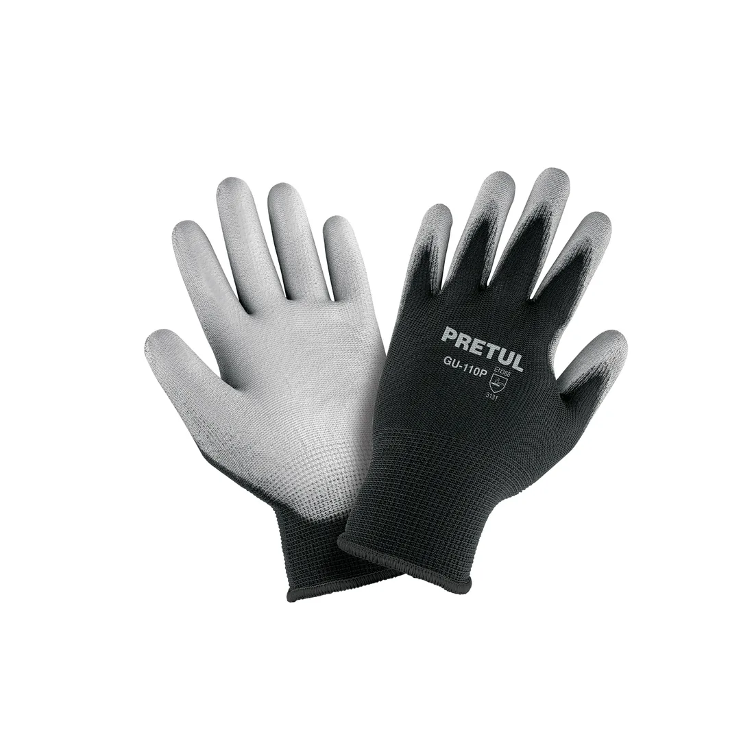 Guantes de nylon recubiertos de poliuretano, XCH, PRETUL