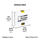 Bolsa con 2 micas para careta CAREL-913P2, PRETUL 5