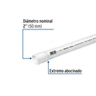 Tubo de 2' PVC hidráulico RD 26, 3m, 1.8kg, FOSET 2