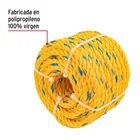 Metro de cuerda amarilla de polipropileno 11 mm, rollo 18m 2