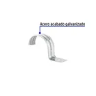 Bolsa c/5 abrazaderas tipo uña 2' p/tubo pared delgada 2