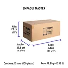 Bolsa c/5 abrazaderas tipo uña 2' p/tubo pared delgada 8