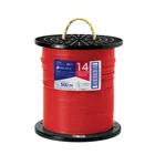 Metro de cable THHW-LS 14 AWG rojo en carrete de 500 m 1