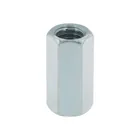 Bolsa con 5 tuercas cople, 7/16' acero galvanizado , FIERO 1