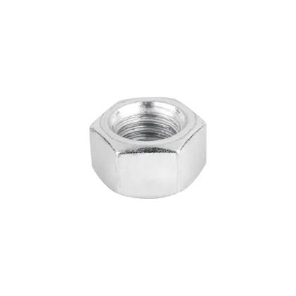 Bolsa con 6 tuercas 1' hexagonales de acero galvanizado