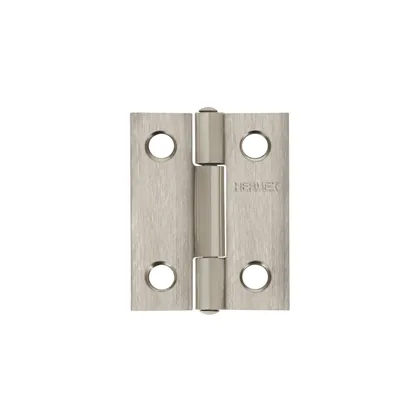 Bisagra rectangular 1-1/2x1-3/16', acero inoxidable, HERMEX