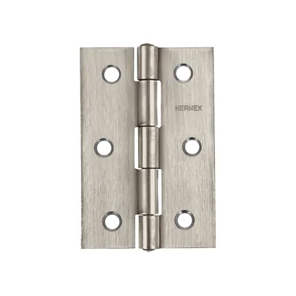 Bisagra rectangular 2-1/2 x 1-5/8', acero inoxidable, HERMEX