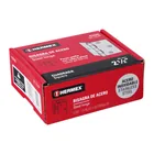 Bisagra cuadrada 2-1/2', acero inox, cabeza plana, HERMEX 4