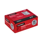 Bisagra cuadrada 2-1/2', acero satinado, cabeza plana HERMEX 4