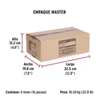 Bolsa con 2 correderas extensión 30 cm p/cajón, ancho 4.5 cm 8