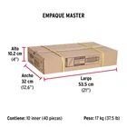 Bolsa con 2 correderas extensión 50 cm p/cajón, ancho 2.5 cm 8