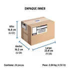 Caja cuadrada 3' x 3' económica, VOLTECK 3