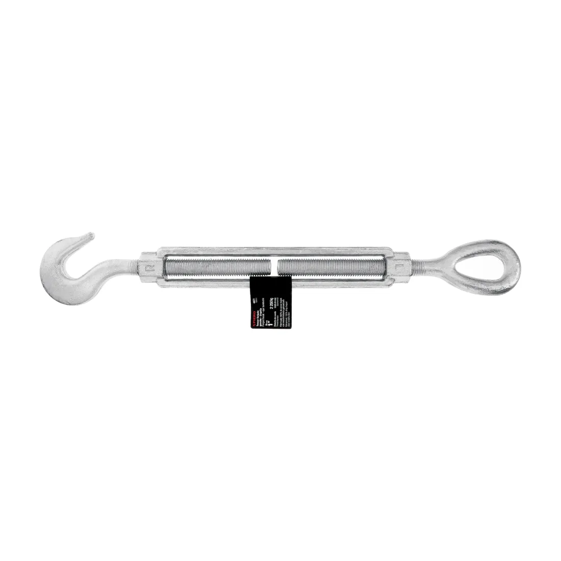 Tensor de acero forjado 1x12' ojo-gancho, galvanizado FIERO