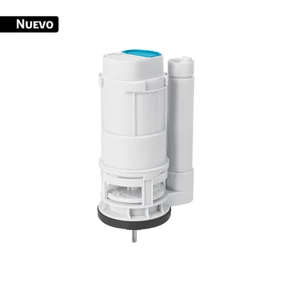 Válvula descarga dual 2' para WC de 1 pieza, sin botón dual