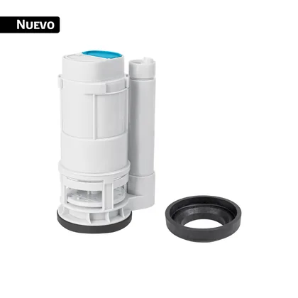 Válvula descarga dual 2' para WC de 2 piezas, sin botón dual