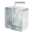 Caja cuadrada 3' x 3' reforzada, VOLTECK 2