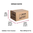 Bolsa con 5 abrazaderas sin fin #60, 3-5/16 - 4-1/4', FIERO 9