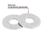 Bolsa de 1 kilo arandelas planas galvanizadas 7/16', FIERO 2