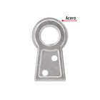Bolsa con 100 colas de pato #2, 3.5 cm altura, 9 mm ojillo 2