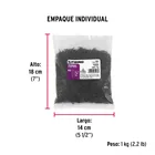 Bolsa con 1 kg de tachuelas pavonadas No. 4, FIERO 5
