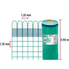 Rollo de 30 m x 0.9 m de malla mosquitera plástica verde 3