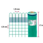 Rollo de 30 m x 1.7 m de malla mosquitera plástica verde 3