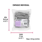 Bolsa con 72 alcayatas roscadas de 23 X 110, FIERO 5