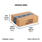 Válvula de descarga 2' para WC de 1pieza, cadena inox, FOSET 6
